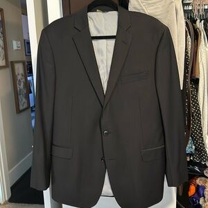 Brooks Brothers Black Suit Jacket Regent Fit 44R